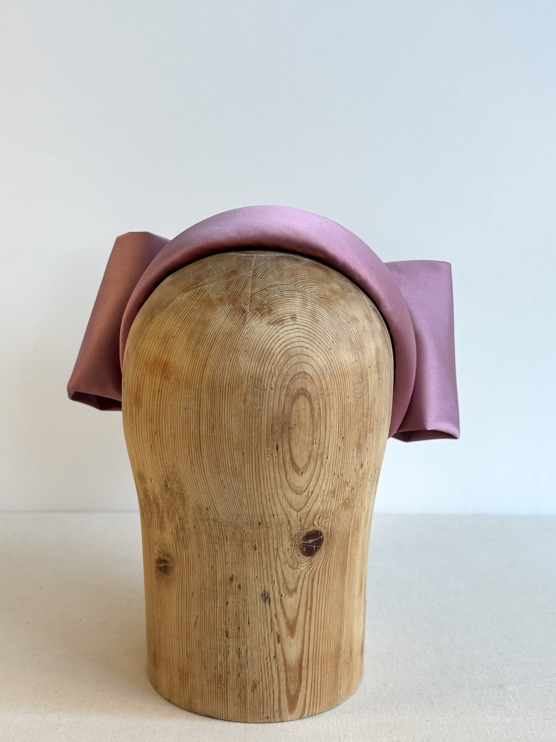 SALLY Headband with bow - Soft Silk - Billede 3