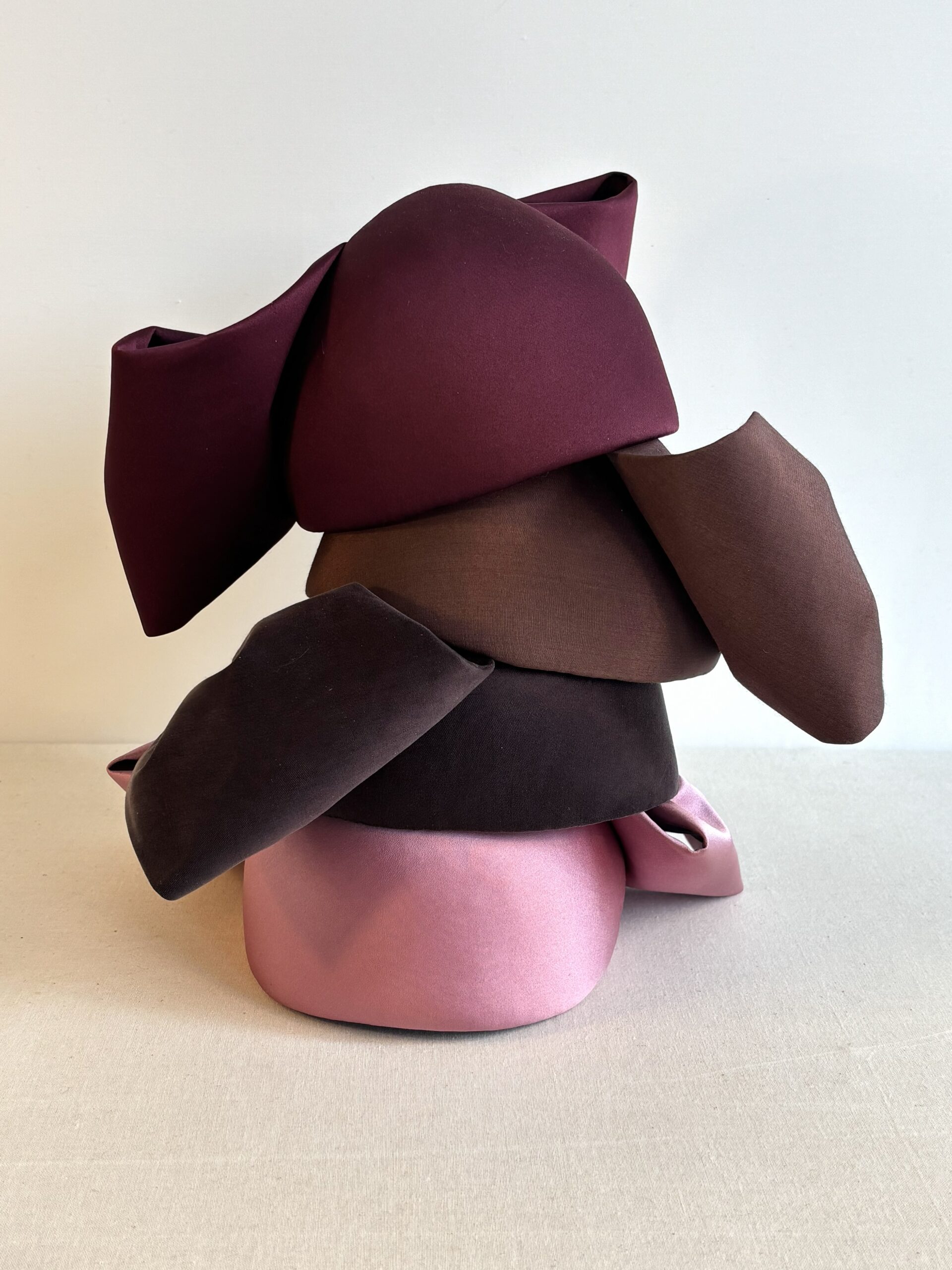 SALLY Headband with bow - Soft Silk - Billede 4